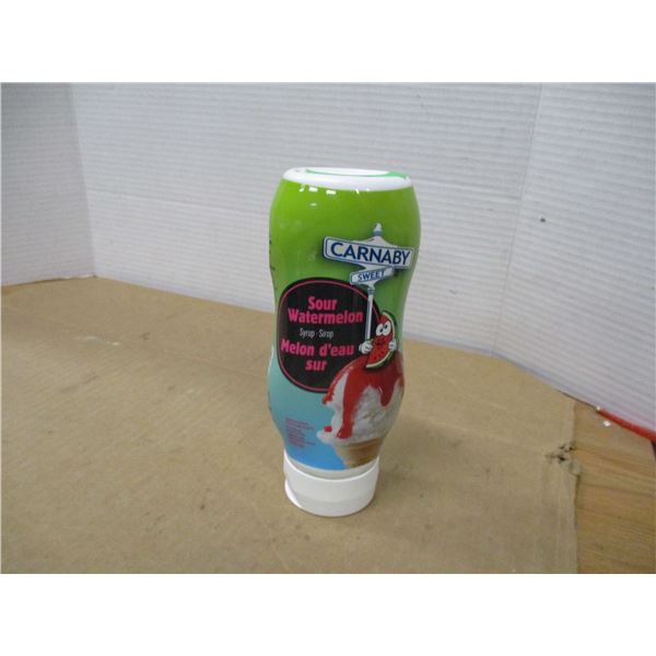 SHELF PULLS (AS IS):  SOUR WATERMELON SYRUP (425 ML) - BOTTLE