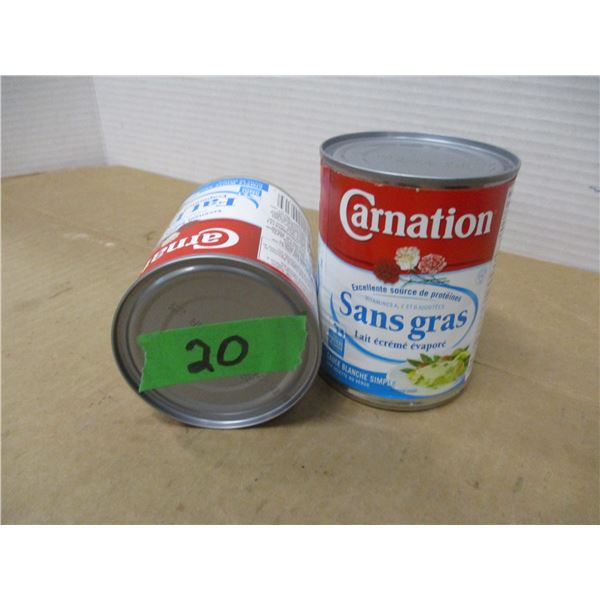 SHELF PULLS (AS IS):  CARNATION MILK (364 ML) - 2 CANS