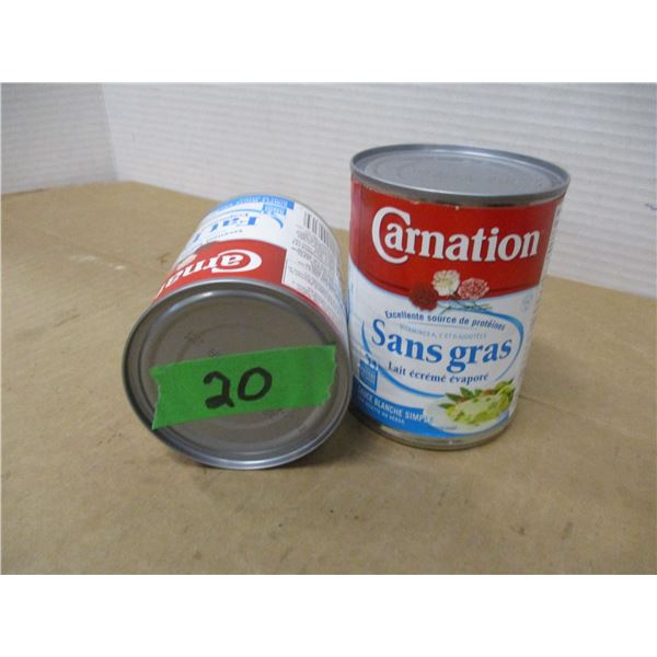 SHELF PULLS (AS IS):  CARNATION MILK (364 ML) - 2 CANS