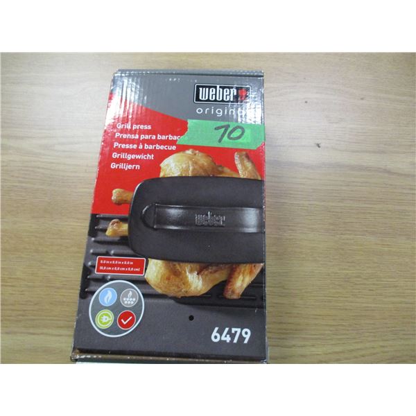ESTATE:  WEBER GRILL PRESS
