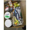 Image 1 : ESTATE:  FLAT C/W HAND CLEANER, HARDWARE, MISC