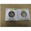 Image 1 : 2005 & 2007 PROOF CANADA HALF DOLLARS
