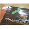 Image 3 : ESTATE:  WOOD SHOE SHINE BOX