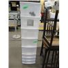 Image 1 : ESTATE:  PLASTIC 8 DRAWER SHELF UNIT