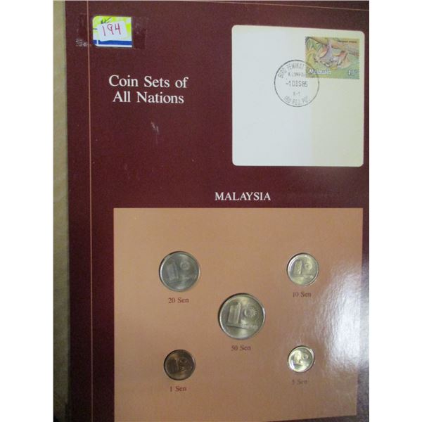 MALAYSIA MINT SEALED COIN SET