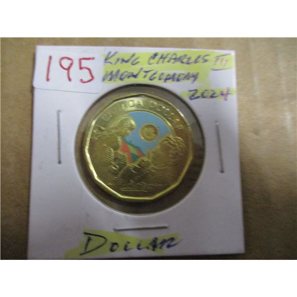 2024 KING CHARLES III MONTGOMERY MINT DOLLAR