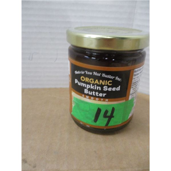 SHELF PULLS (AS IS):  PUMPKIN SEED BUTTER (250G)