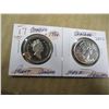 Image 1 : 1994 & 2002 PROOF CANADA HALF DOLLARS