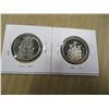 Image 2 : 1994 & 2002 PROOF CANADA HALF DOLLARS