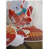 Image 2 : PLASTIC ORNAMENTS, WHEEL WRENCH, LITE BULBS, ETC
