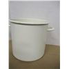 Image 1 : ESTATE:  ENAMEL POT (APPROX. 10" X 10")