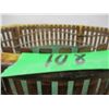 Image 3 : ESTATE:  WICKER PLANT STAND C/W WICKER BASKET