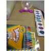 Image 3 : ESTATE:  BOX C/W CRAYONS & PENCILS