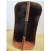 Image 2 : ESTATE:  LEATHER STYLE MAGAZINE RACK