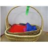 Image 3 : ESTATE:  2 BASKETS C/W SCARVES
