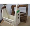 Image 1 : ESTATE:  2 WOOD CARRY BOXES