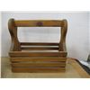 Image 2 : ESTATE:  2 WOOD CARRY BOXES