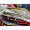 Image 2 : ESTATE:  BOX C/W CHRISTMAS & CRAFT ITEMS