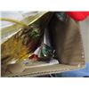Image 5 : ESTATE:  BOX C/W CHRISTMAS & CRAFT ITEMS
