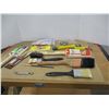 Image 4 : ESTATE:  PAINT BRUSHES, HARDWARE, ETC