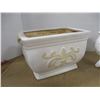 Image 1 : ESTATE:  BOX C/W 2 PLANTERS