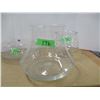 Image 4 : ESTATE:  3 GLASS BOWLS
