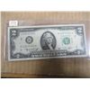 Image 1 : 1976 GREEN SEAL USA SCARCE $2 BILL