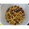 Image 1 : ESTATE:  PAIL C/W ASSORTED MACRAME BEADS