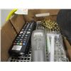 Image 1 : ESTATE:  BOX C/W RADIO, SPONGES, EXTENSION CORD, ETC