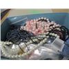 Image 1 : ESTATE:  TRAY C/W BEADS, ETC