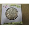 Image 1 : 1943 CANADA KING GEORGE VI SILVER HALF DOLLAR