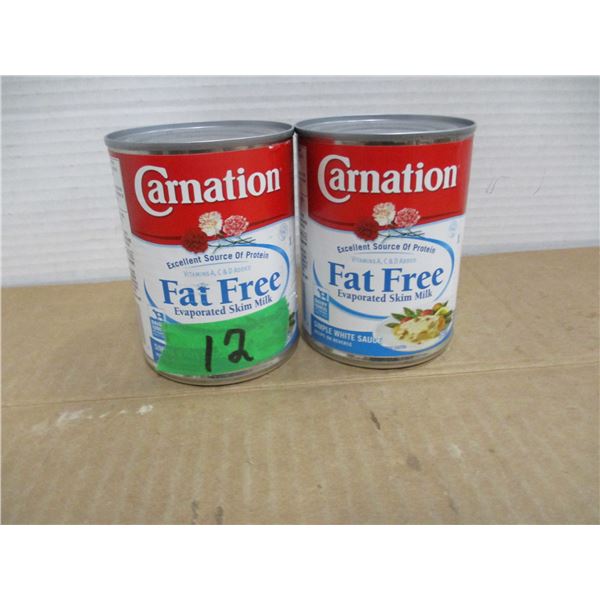 SHELF PULLS (AS IS0:  CARNATION MILK - 2 CANS