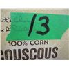 Image 3 : SHELF PULLS (AS IS):  100% CORN COUSCOUS (375G) - BOX