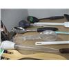 Image 1 : ESTATE:  FLAT C/W ASSORTED KITCHEN UTENSILS