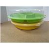 Image 3 : ESTATE:  2 PLASTIC SNACK DISHES