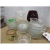 Image 1 : ESTATE:  FLAT C/W ASSORTED GLASSWARE