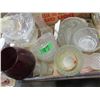 Image 2 : ESTATE:  FLAT C/W ASSORTED GLASSWARE