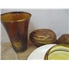 Image 2 : ESTATE:  BOX C/W GLASSWARE, MISC