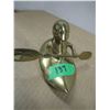 Image 1 : ESTATE:  BRASS KAYAK ROWER ORNAMENT