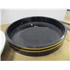 Image 2 : ESTATE:  BLACK TRAY, SNOWMAN TRAY