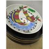 Image 3 : ESTATE:  BLACK TRAY, SNOWMAN TRAY