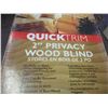 Image 1 : 2" WOOD BLIND (23" X 72")