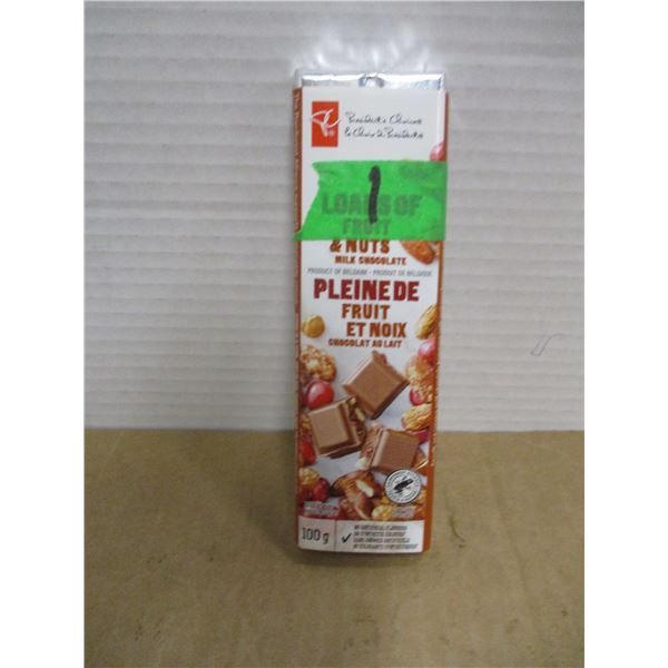 SHELF PULLS (AS IS):  LOADS OF FRUIT & NUTS BAR (100G)