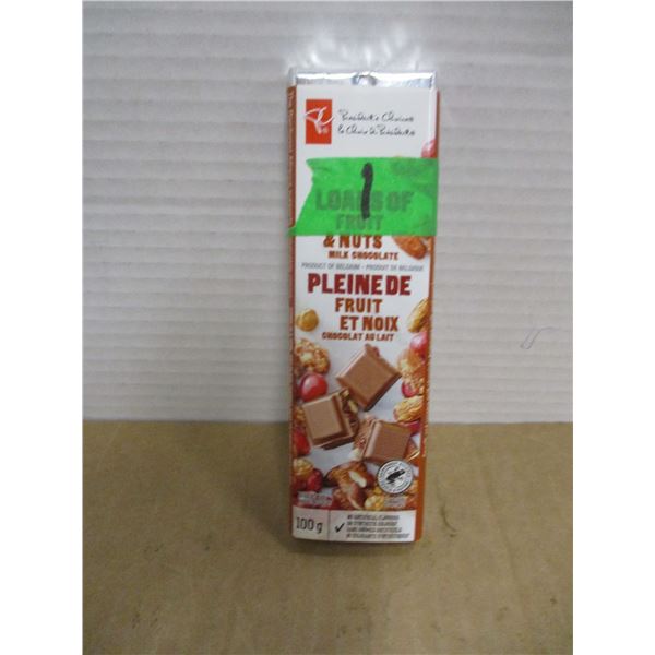 SHELF PULLS (AS IS):  LOADS OF FRUIT & NUTS BAR (100G)