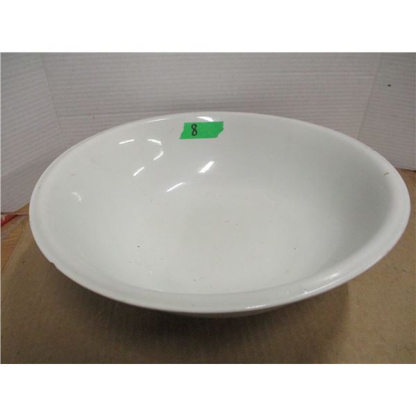 ESTATE:  LARGE WHITE BOWL