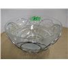 Image 1 : ESTATE:  GLASS BOWL C/W HOLDER