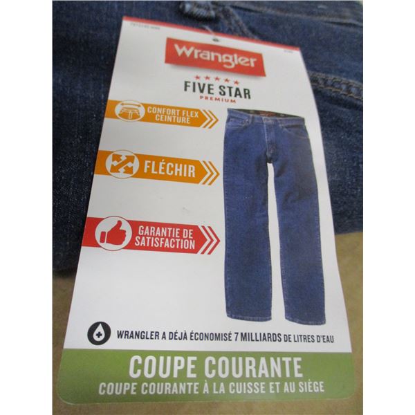 NEW:  MEN'S WRANGLER JEANS (SIZE 42 X 29)
