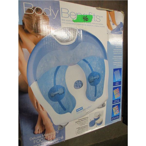 BODY BENEFITS FOOT SPA