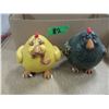 Image 2 : ESTATE:  3 CHICKEN ORNAMENTS