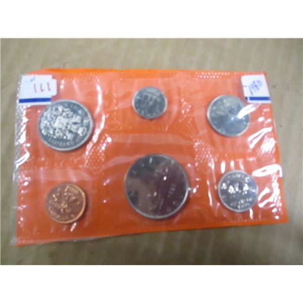 1980 PROOF CANADA MINT SEALED COIN SET